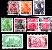 Sarre-49 - Original Values Issued In 1920 (+) Hinged - Quality In Your Opinion. - Other & Unclassified