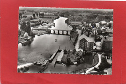 49----RARE---En Avion Au-dessus De CHATEAUNEUF SUR SARTHE---L'écluse--voir 2 Scans - Chateauneuf Sur Sarthe