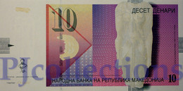 MACEDONIA 10 DENARI 2007 PICK 14g UNC - Noord-Macedonië