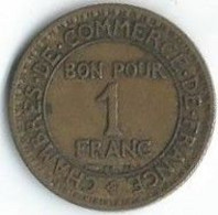 M647 - FRANKRIJK - FRANCE - 1 FRANC 1923 - CHAMBRES DE COMMERCE - COMMERCE INDUSTRIE - 1 Franc