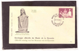 TEM16472  -  BRUXELLES  23.11.1957   /  FDC  MICHEL NR. 1083 - " MUSEUM VAN DE DYNASTIE " - 1951-1960