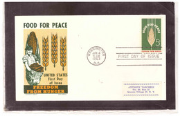 TEM16507  -  WASHINGTON   4.6.1963    /  FDC  MICHEL NR. 841 - " FREEDOM FROM HUNGER " - Contre La Faim