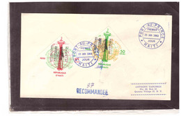 TEM16531 - PORT-AU-PRINCE 23.1.1963  /  FDC  MICHEL NR. 741/744   -   "  SPAZIO  " - Amérique Du Sud