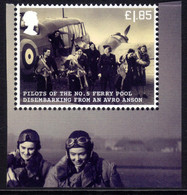 GB 2022 QE2 £1.85 Spitfire Women Ferry Pilots Avro Anson Ex M/S 4671 Umm (G71 ) - Unused Stamps