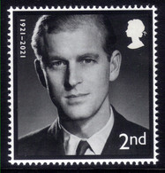 GB 2021 QE2 2nd HRH Prince Philip Ex M/S SG 4532 Umm ( E928 ) - Unused Stamps