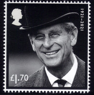 GB 2021 QE2 £1.70 HRH Prince Philip Ex M/S SG 4532 Umm ( E947 ) - Unused Stamps
