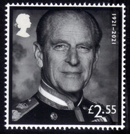 GB 2021 QE2 £2.55 HRH Prince Philip Ex M/S SG 4532 Umm ( E1000 ) - Unused Stamps