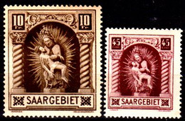 Sarre-83- Original Values Issued In 1925.(+) Hinged - Quality In Your Opinion. - Other & Unclassified