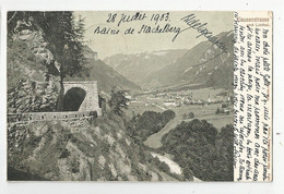 Suisse Gl Glaris Klausenstrasse Und Linthal Cachet Ambulant Stachelberg 29 7- 1903 - Linthal