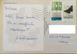 DANMARK COVER TO ITALY - Covers & Documents