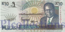 MALAWI 10 KWACHA 1995 PICK 31 UNC - Malawi