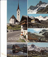 Austria, Tirol, Galtur, Hüttes - Helbronner, Wiesbadner, Jamtal, Saarbrucker, Friedrichshafener Used 1984 - Galtür