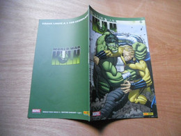 World War Hulk N°6 Edition Variant 2500 Ex Marvel Panini Aout 2008  TBE - Hulk