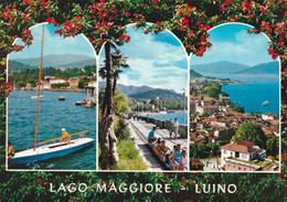 LUINO (VARESE) CARTOLINA  - LAGO MAGGIORE - LUINO - Luino