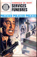 L'Arabesque Policier N° 604 - Services Funèbres - Dominique De Niort  - ( 1969 ) . - Arabesque