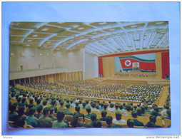Noord Korea Corée Du Nord Pyongyang Parade Meeting Hall N° 1 (The People's Palace Of Culture) - Korea (Noord)