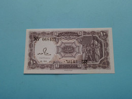 10 Piastres ( N° 068453 ) The Arab Republic Of EGYPT - Q 56 ( Voir / See > Scans ) UNC ! - Egypt