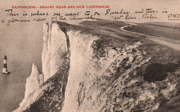 Eastbourne (Sussex) Beachy Head And New Lighthouse - Eastbourne