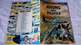 LES AVENTURES DE BUCK DANNY  N°12  " Avions Sans Pilotes "   1977  DUPUIS   BD SOUPLE  TBE - Buck Danny