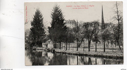 DANGU LE VIEUX CHATEAU ET L'EGLISE VUS DES BORDS DE L'EYPTE 1907 TBE - Dangu