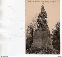 WOERTH DENKMAL DES 6 THURING INF. RGT TBE - Woerth