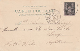 CARTE POSTALE 1900 PARIS EXPOSITION ALMA - 1876-1878 Sage (Tipo I)