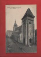 CPA - Creuse - Chambon Sur Voueize - L'église,  Ses Deux Clochers - XIe Siècle - Chambon Sur Voueize