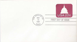Verenigde Staten  Postwaardestukken Omslag1e Dag Stempel Nov-13-1981 (9196) - 1981-00