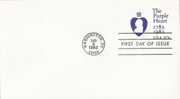Verenigde Staten  Postwaardestukken Omslag1e Dag Stempel Aug-6-1982 (9199) - 1981-00