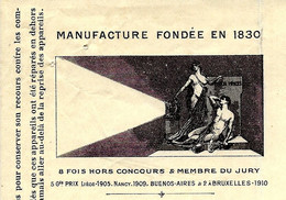 INDUSTRIE ECLAIRAGE AUTOMOBILE ENTETE PHARES DUCELLIER Paris Et Ivry Sur Seine FACTURE 1922 Pour Laporte Epinal Vosges V - 1900 – 1949