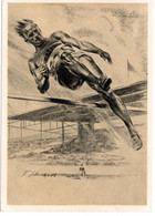 55114 - Deutsches Reich - 1935 - Werbepostkarte #12 Des Hilfsfonds Fuer Den Deutschen Sport, Ungebraucht - Juegos Olímpicos