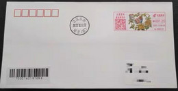 China Covers,The First Day Of The 2022 Double Ninth Festival (Suzhou, Jiangsu) With Color Stamp - Used Stamps