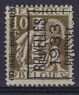 Voorafgestempeld Nr. TYPO 267E Positie A " KANTDRUK " BRUXELLES 1933 BRUSSEL ;  Staat Zie Scan ! - Typo Precancels 1932-36 (Ceres And Mercurius)