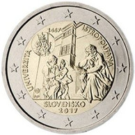 2 Euro ESLOVAQUIA 2017 UNIVERSITY ISTROPOLITANA - SLOVAKIA - UNC - SIN CIRCULAR - NEW 2€ - Slovakia