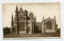 AK 081877 ENGLAND - Ely Cathedral - East End And Chapter House - Ely