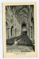 AK 081888 ENGLAND - Chichester Cathedral - Nave Looking East - Chichester