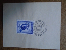 D191008     Hungary   1992  Commemorative Handstamp On A Sheet Of Paper  Szt. Margit és Boldog Kinga Emlékére - Altri & Non Classificati