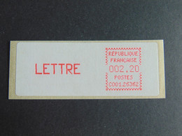 Belle Petite Vignette De Distributeur N°. 95 - 1985 Papier « Carrier »