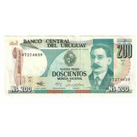 Billet, Uruguay, 200 Nuevos Pesos, 1986, KM:66a, SUP - Uruguay