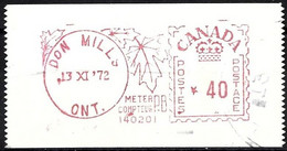 Canada 1972 - Vignette Don Mills Ontario - Stamped Labels (ATM) - Stic'n'Tic