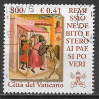 Vatican City 2001. Scott #1193 (U) Panel By Carlo Di Camerino - Oblitérés