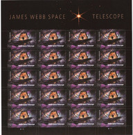 US 2022 Sheet Of 20, Scott # 5720, James Webb Space Telescope, VF MNH** - Verenigde Staten