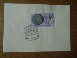 D191053  Hungary  Commemorative Handstamp  -Winter Olympic Games -Albertville '92  -  1991  - Budapest - Other & Unclassified