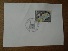 D191057  Hungary  Commemorative Handstamp  -  Chess European Championship 1992  - Budapest - Altri & Non Classificati