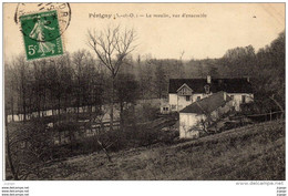 PERIGNY.  Le Moulin, Vue D'ensemble    Carte écrite En 1914    2 Scans  TBE - Perigny