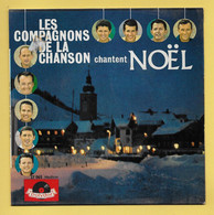 Disque Vinyle 45 Tours : LES COMPAGNONS De La CHANSON : Voir Les Titres Dans La Description..Scan G  : Voir 2 Scans - Christmas Carols