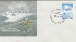 AUSTRALIA Antarctic FDC 73 - Traité Sur L'Antarctique