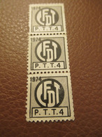 C.F.D.T./  Timbres D'adhésion Mensuelle/pour Carte Syndicale Des P.T.T./1974   AEC239 - Mitgliedskarten