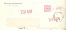 U.S.A. - 2010 - STAMP LABEL COVER FROM  WASHINGTON TO  KUWAIT. - Cartas & Documentos