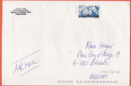 STATI UNITI - UNITED STATES - USA - US - 20?? - 80 Mount McKinley - Medium Envelope - Viaggiata Da San Francisco Per Bru - Cartas & Documentos